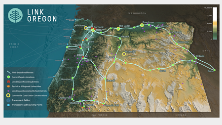 Link Oregon Network Map