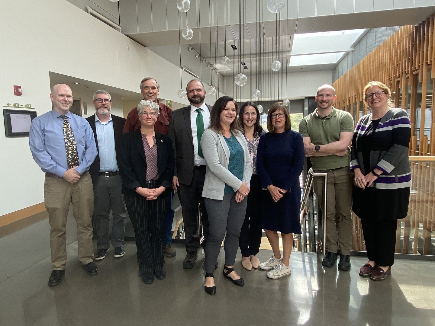 IROCE leaders with Jeff Merkley