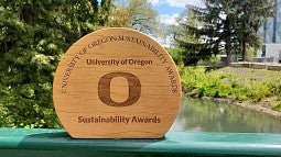 Wooden sustainability award